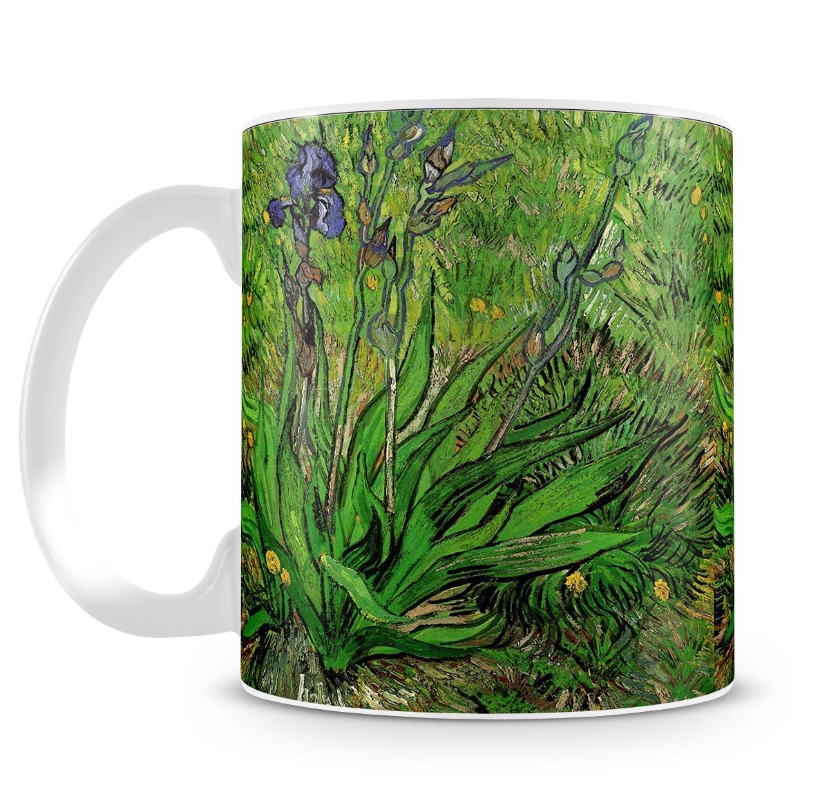 The Iris by Van Gogh Mug - Canvas Art Rocks - 4