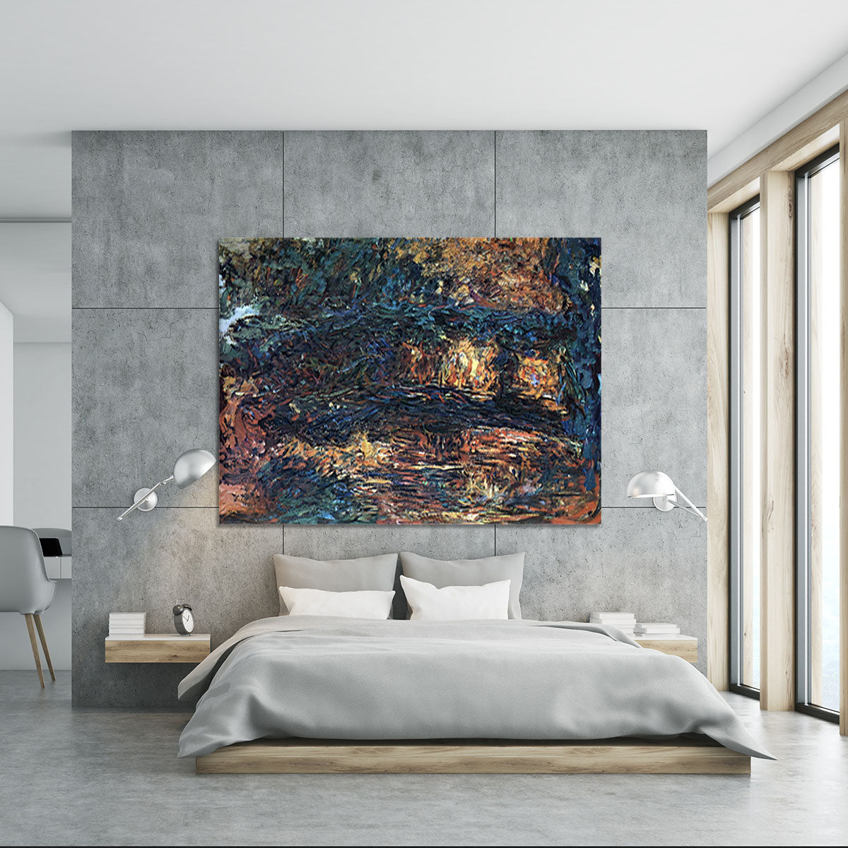 The Japanese Bridge 2 Canvas Print or Poster - Canvas Art Rocks - 5