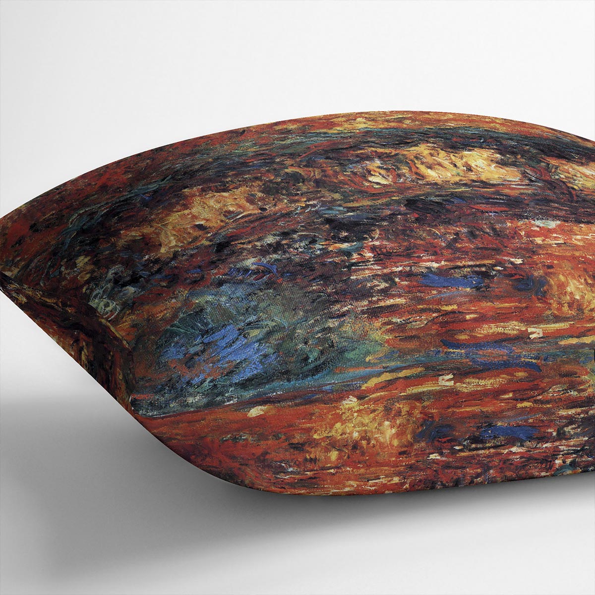 The Japanese Bridge 2 by Monet Cushion