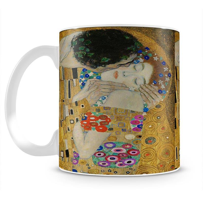 The Kiss detail by Klimt Mug - Canvas Art Rocks - 2