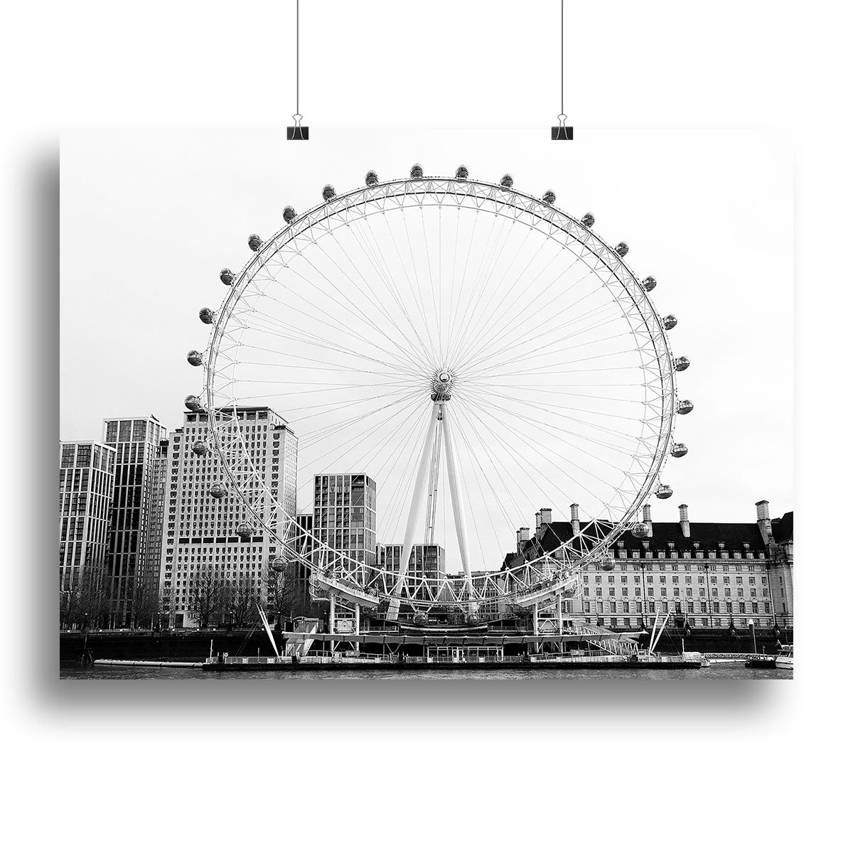 The London Eye Canvas Print or Poster - Canvas Art Rocks - 2