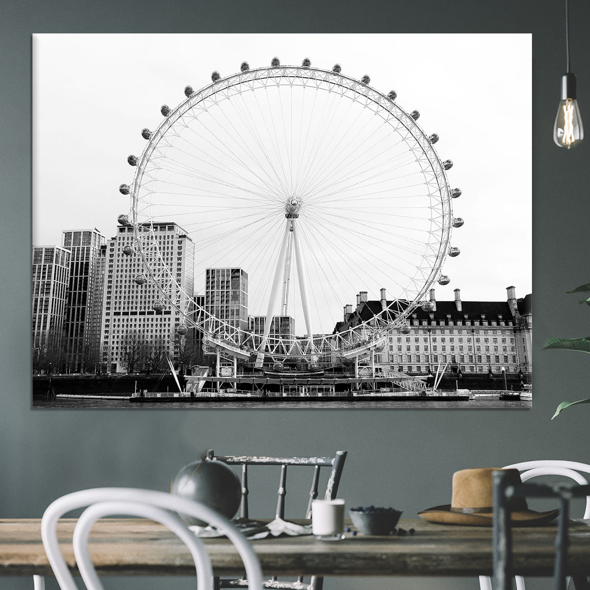 The London Eye Canvas Print or Poster - Canvas Art Rocks - 3