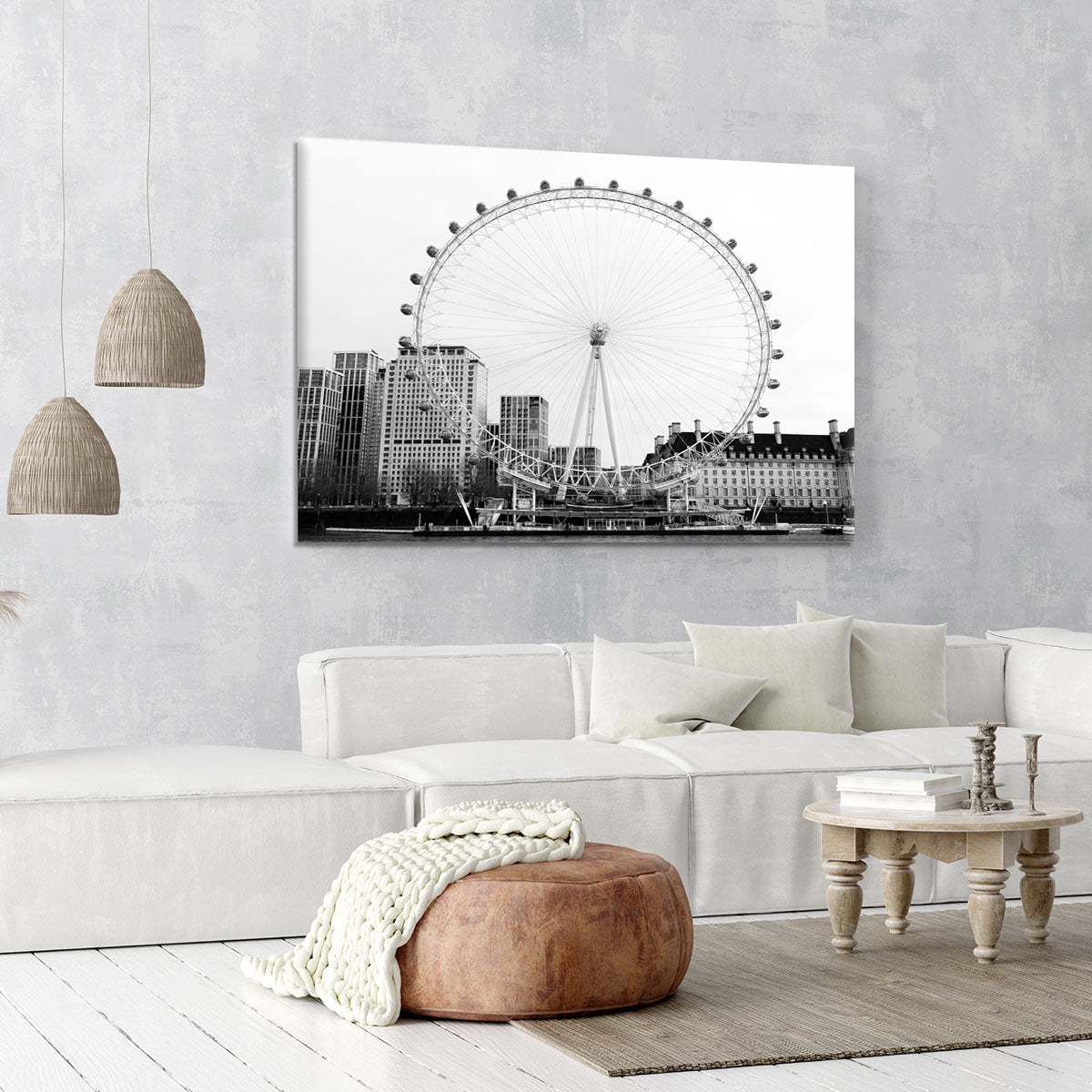 The London Eye Canvas Print or Poster - Canvas Art Rocks - 6