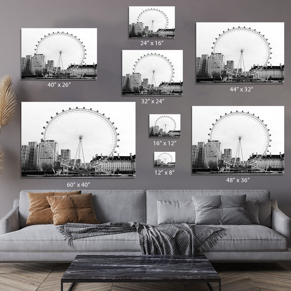 The London Eye Canvas Print or Poster - Canvas Art Rocks - 7
