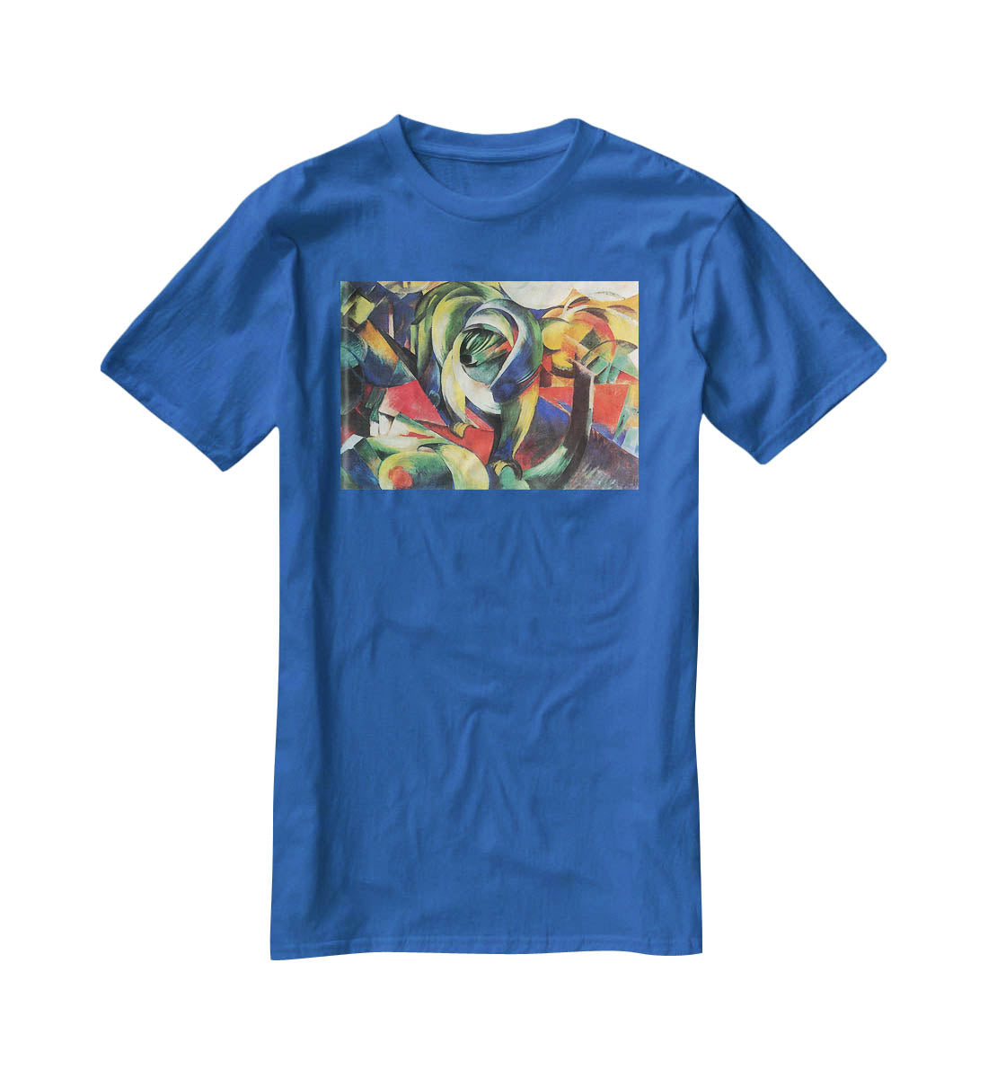 The Mandrill by Franz Marc T-Shirt - Canvas Art Rocks - 2