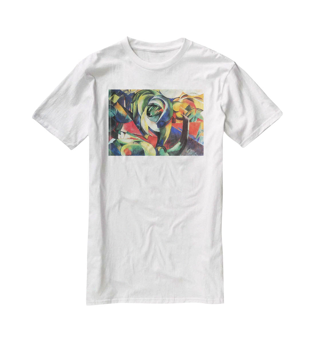 The Mandrill by Franz Marc T-Shirt - Canvas Art Rocks - 5