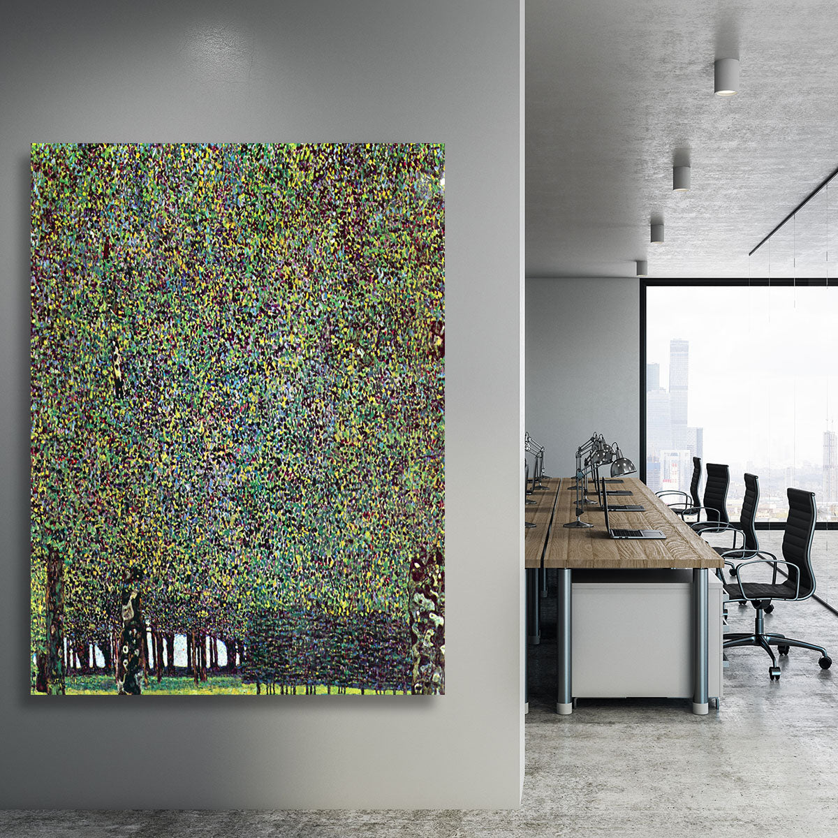 The Park by Klimt Canvas Print or Poster - Canvas Art Rocks - 3
