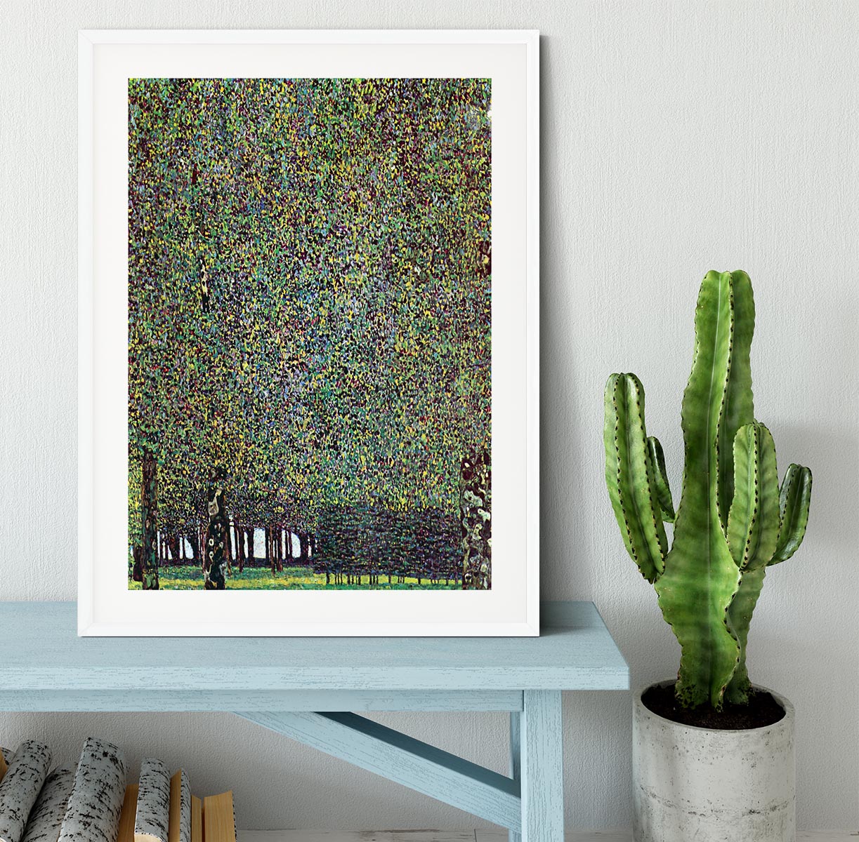 The Park by Klimt Framed Print - Canvas Art Rocks - 5