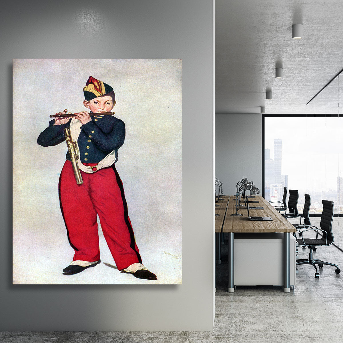 The Piper by Manet Canvas Print or Poster - Canvas Art Rocks - 3