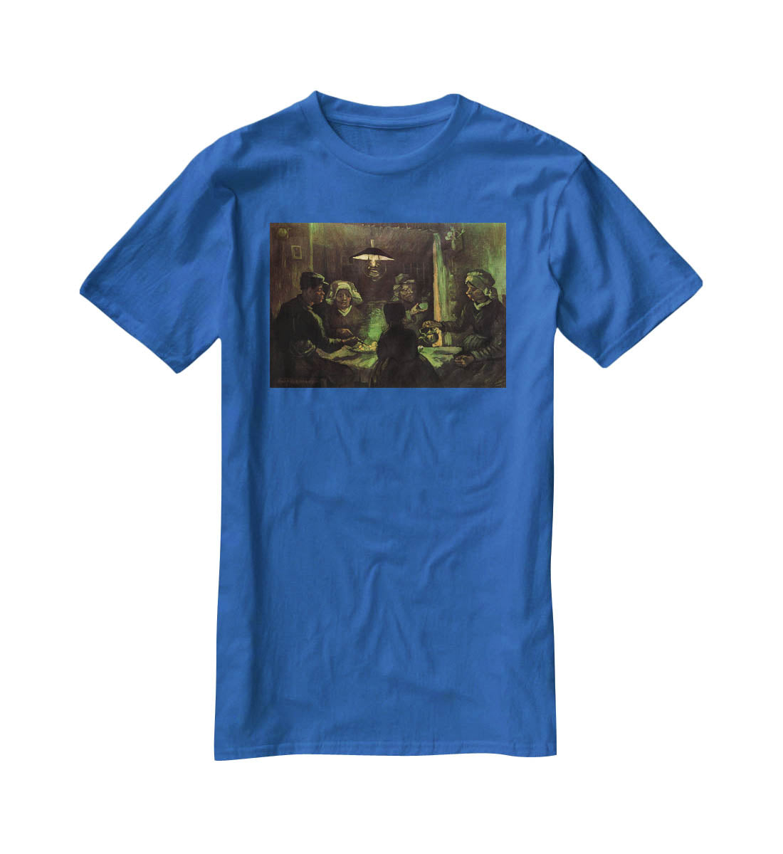 The Potato Eaters by Van Gogh T-Shirt - Canvas Art Rocks - 2