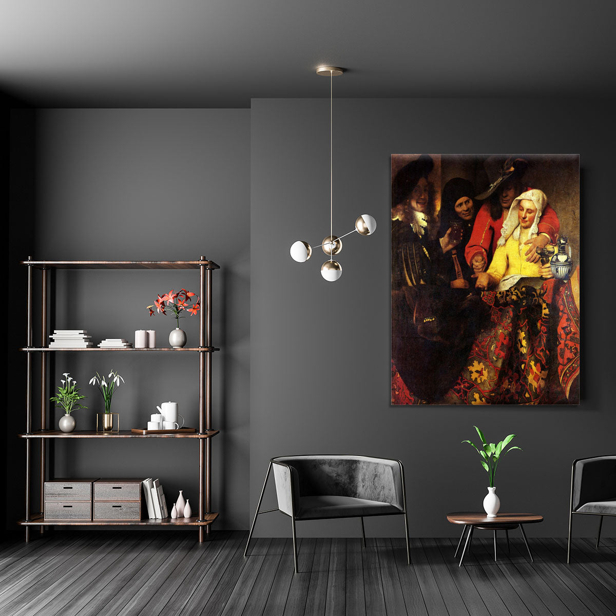 The Procuress by Vermeer Canvas Print or Poster - Canvas Art Rocks - 5