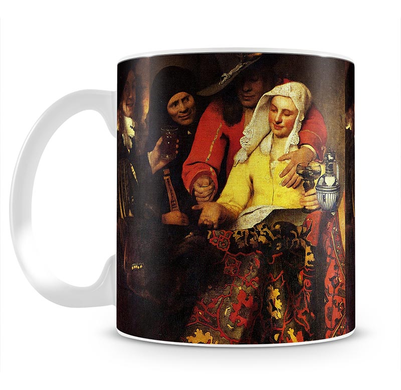 The Procuress by Vermeer Mug - Canvas Art Rocks - 1