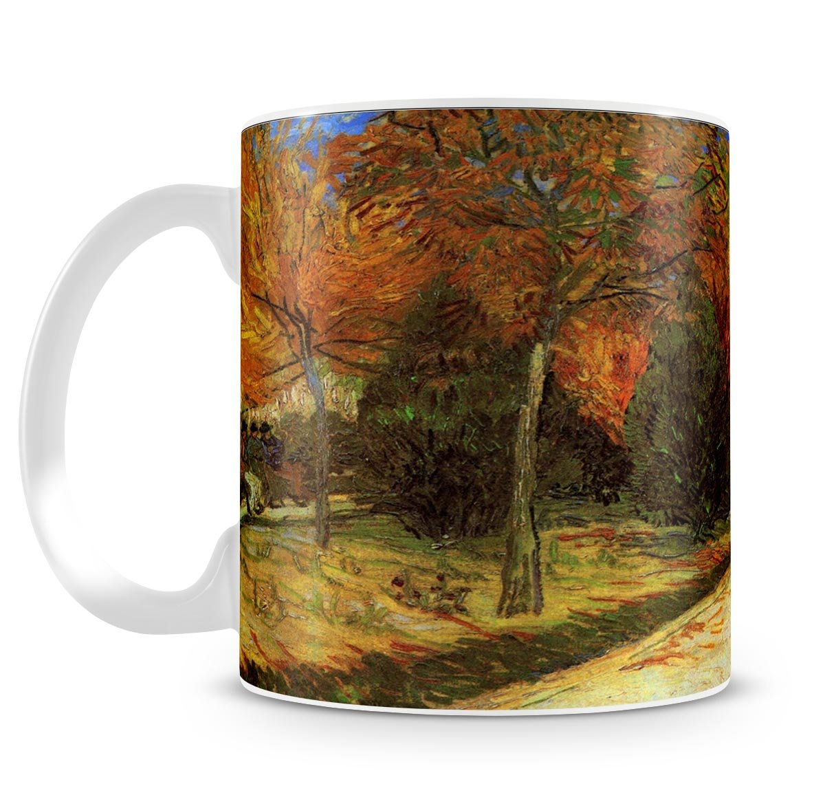 The Public Park at Arles by Van Gogh Mug - Canvas Art Rocks - 4