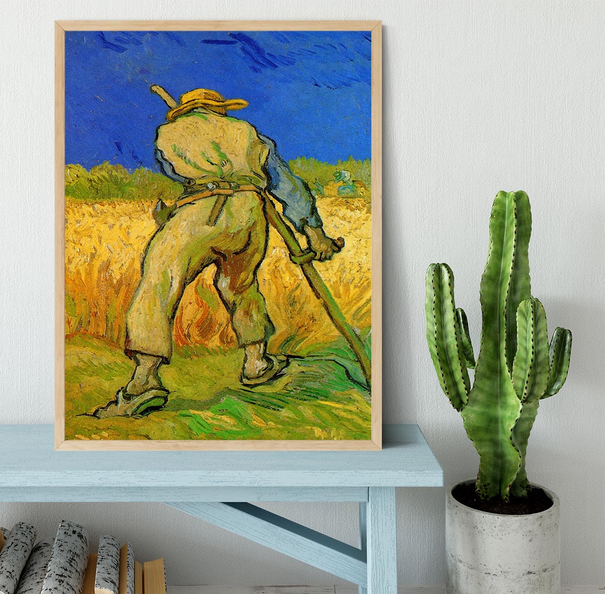 The Reaper by Van Gogh Framed Print - Canvas Art Rocks - 4