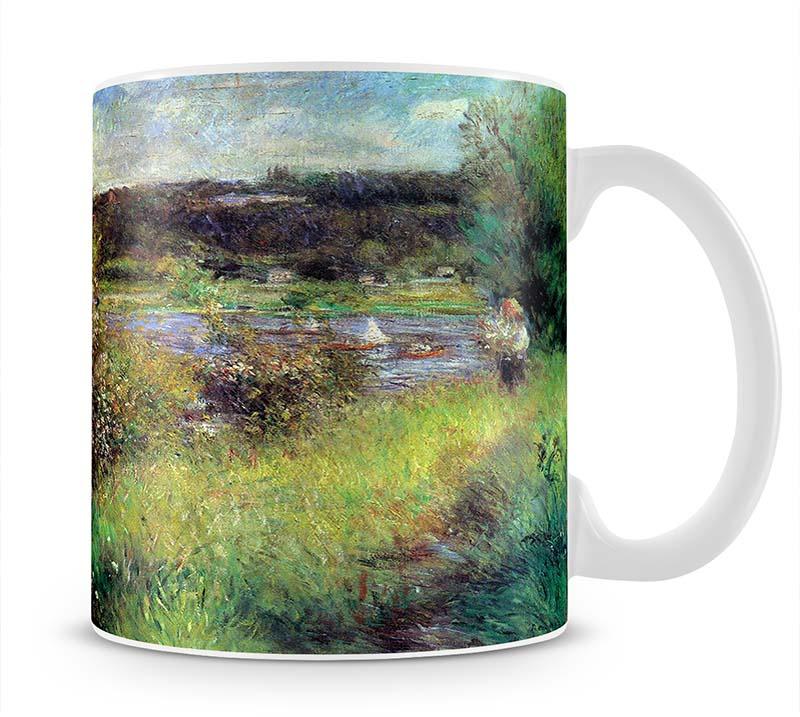 The Seine at Chatou by Renoir Mug - Canvas Art Rocks - 1