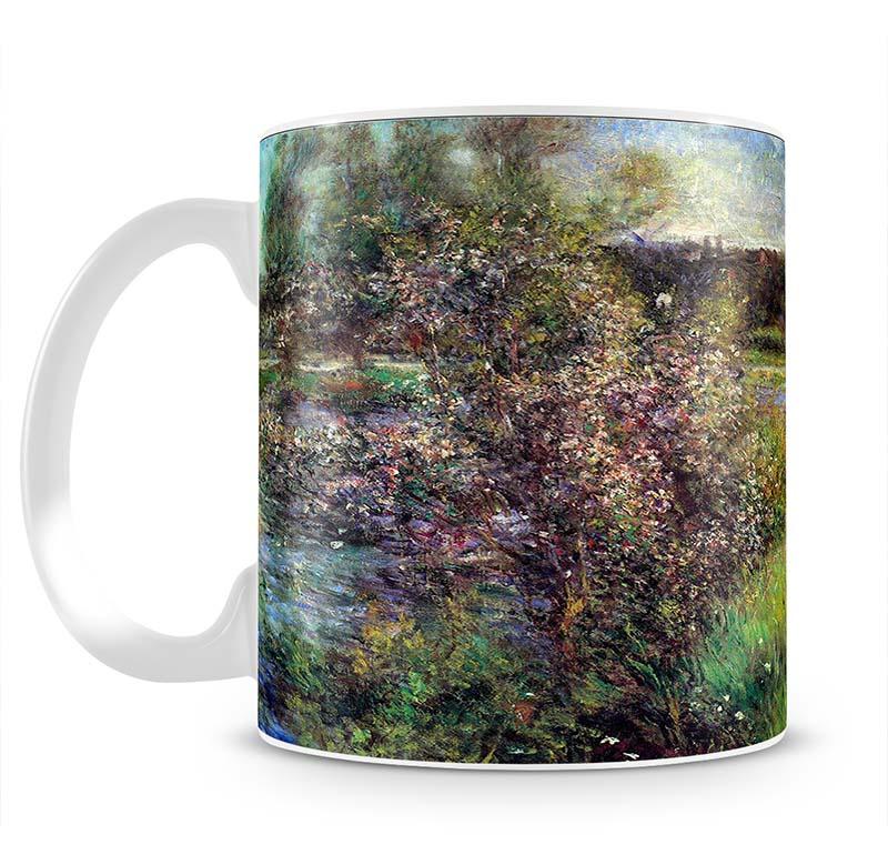 The Seine at Chatou by Renoir Mug - Canvas Art Rocks - 2