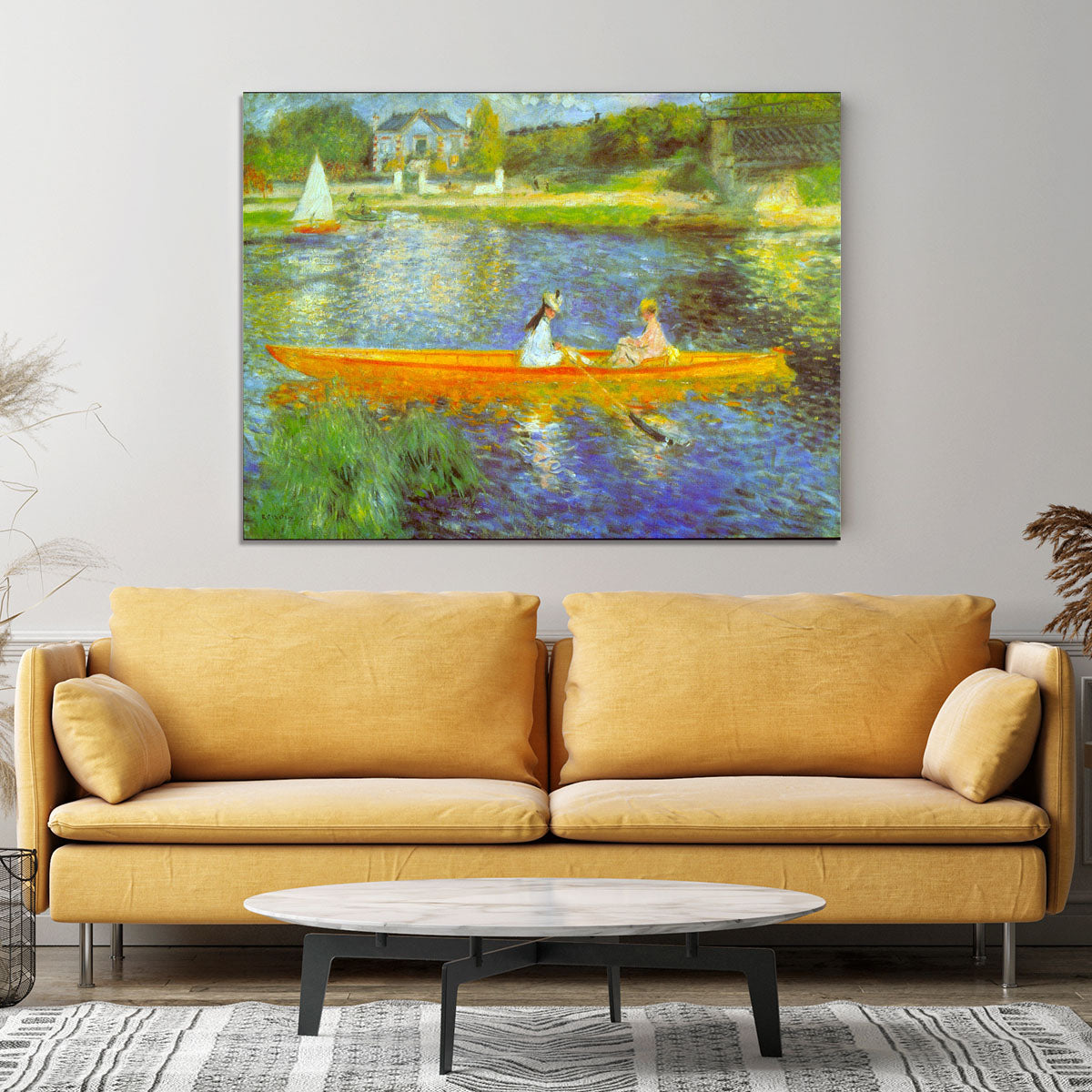 The Seine by Renoir Canvas Print or Poster - Canvas Art Rocks - 4