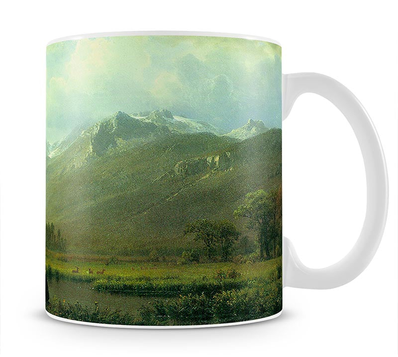 The Sierra near Lake Tahoe California by Bierstadt Mug - Canvas Art Rocks - 1