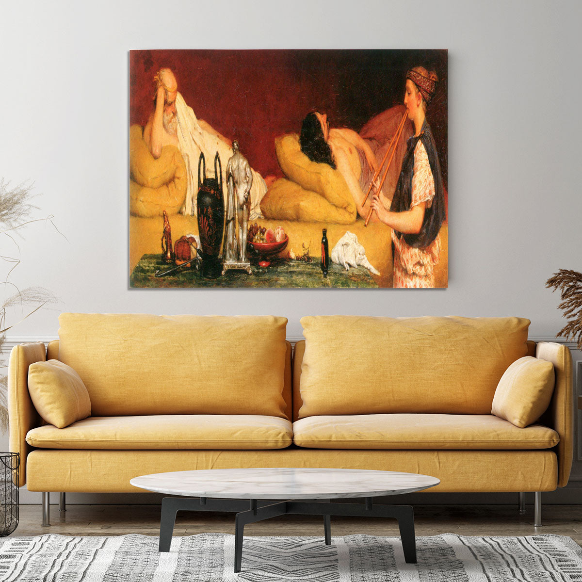 The Siesta by Alma Tadema Canvas Print or Poster - Canvas Art Rocks - 4