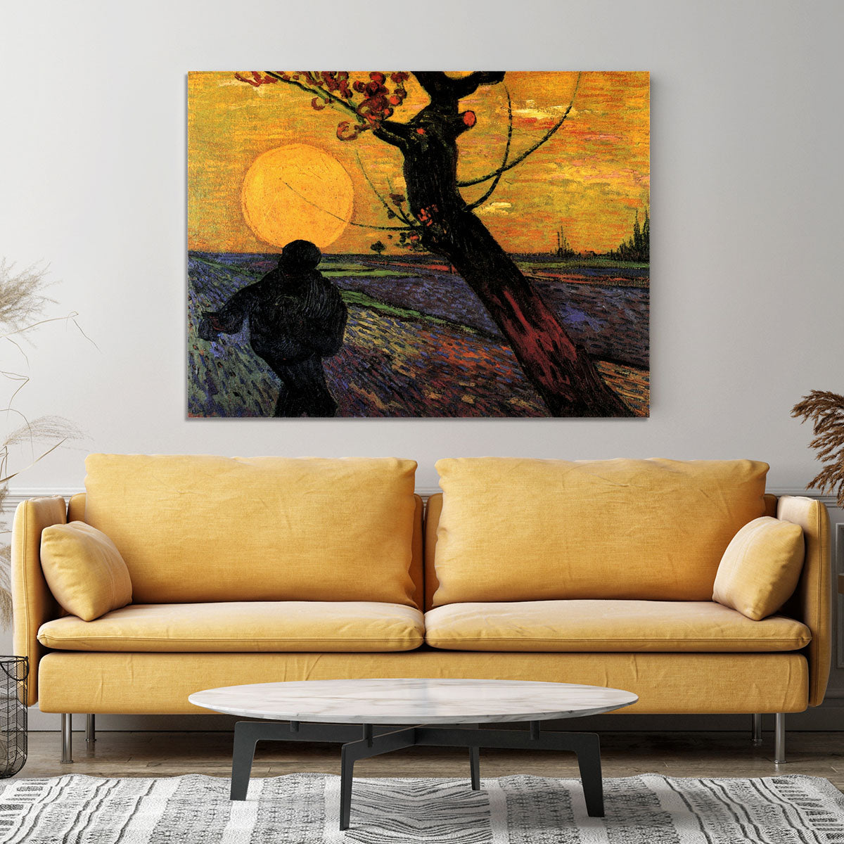 The Sower 2 by Van Gogh Canvas Print or Poster - Canvas Art Rocks - 4