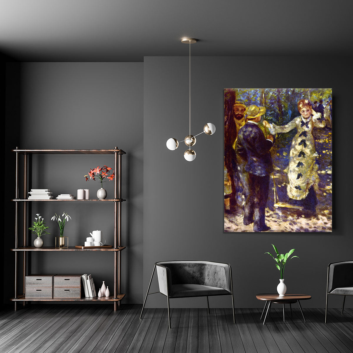 The Swing by Renoir Canvas Print or Poster - Canvas Art Rocks - 5