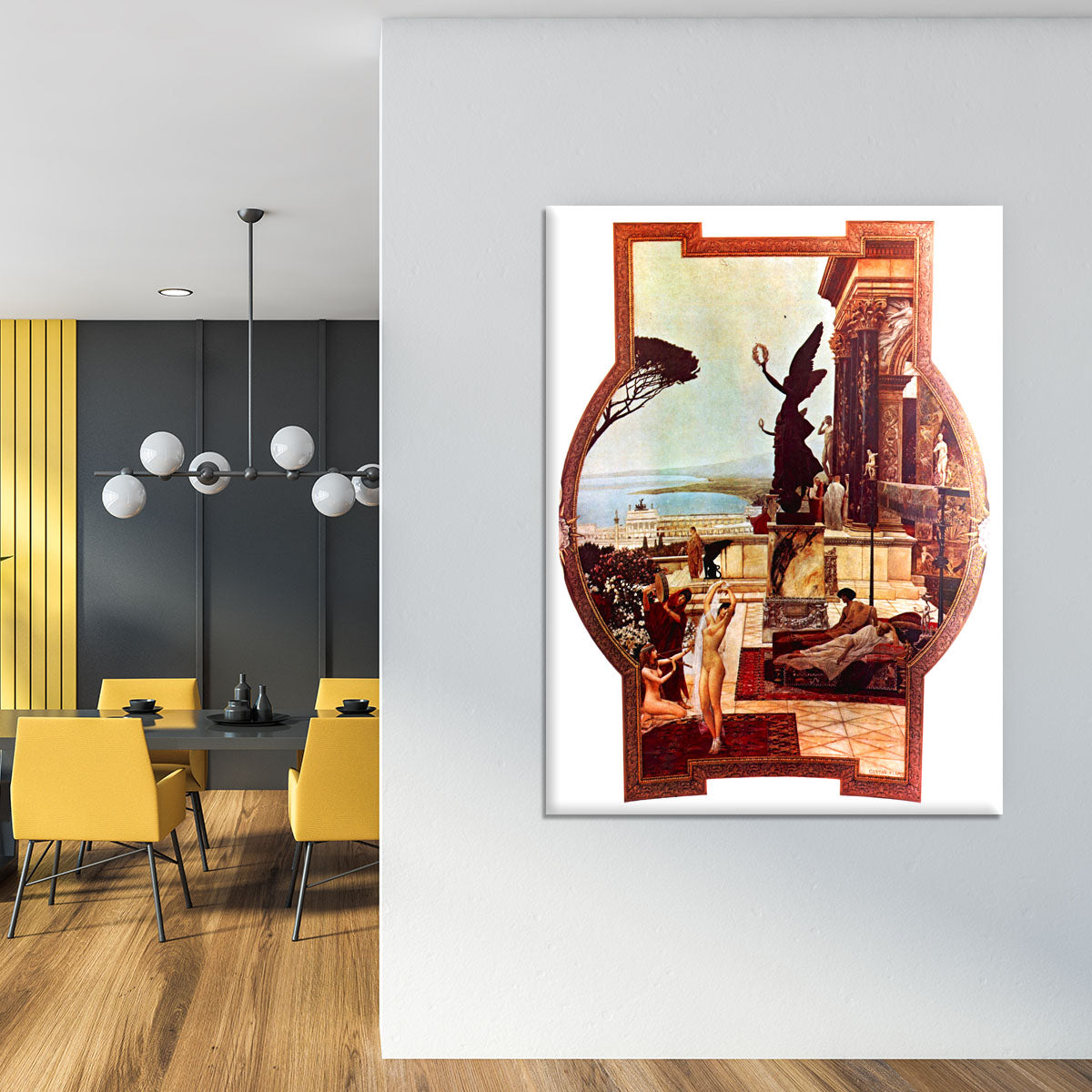The Theatre of Taormina by Klimt Canvas Print or Poster - Canvas Art Rocks - 4