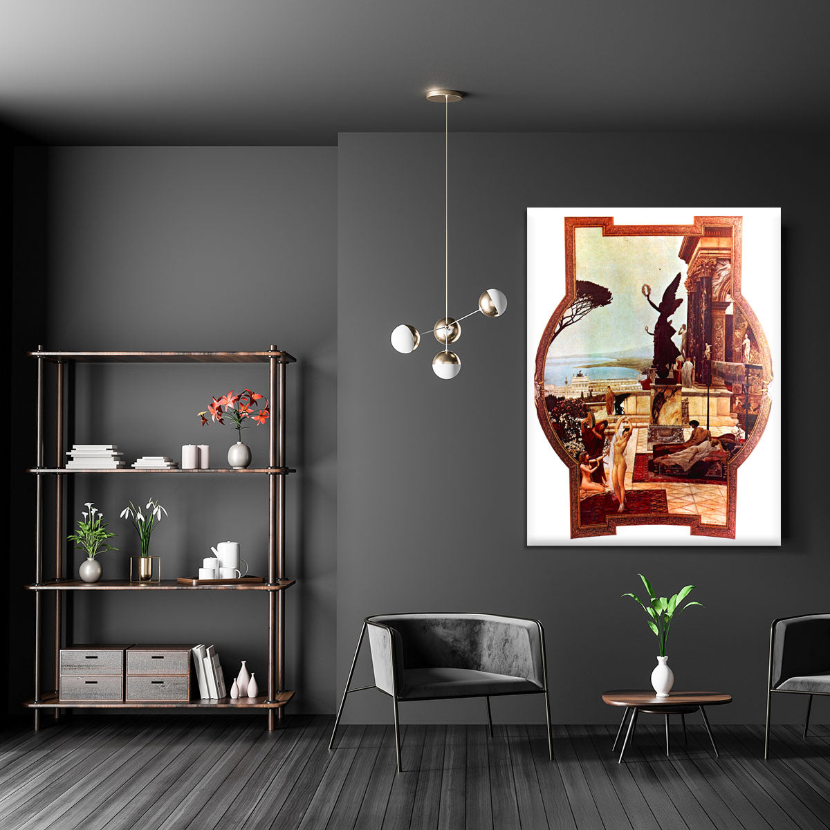 The Theatre of Taormina by Klimt Canvas Print or Poster - Canvas Art Rocks - 5