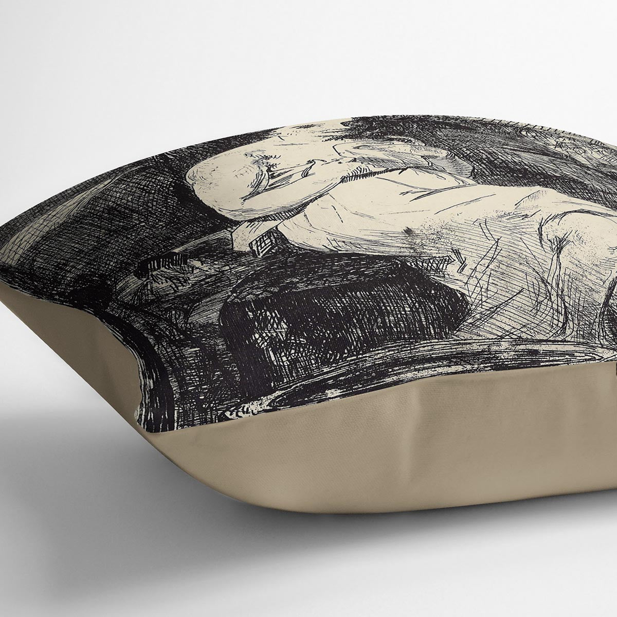 The Toillette by Manet Cushion