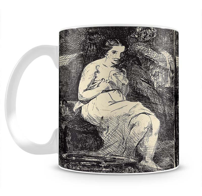 The Toillette by Manet Mug - Canvas Art Rocks - 2