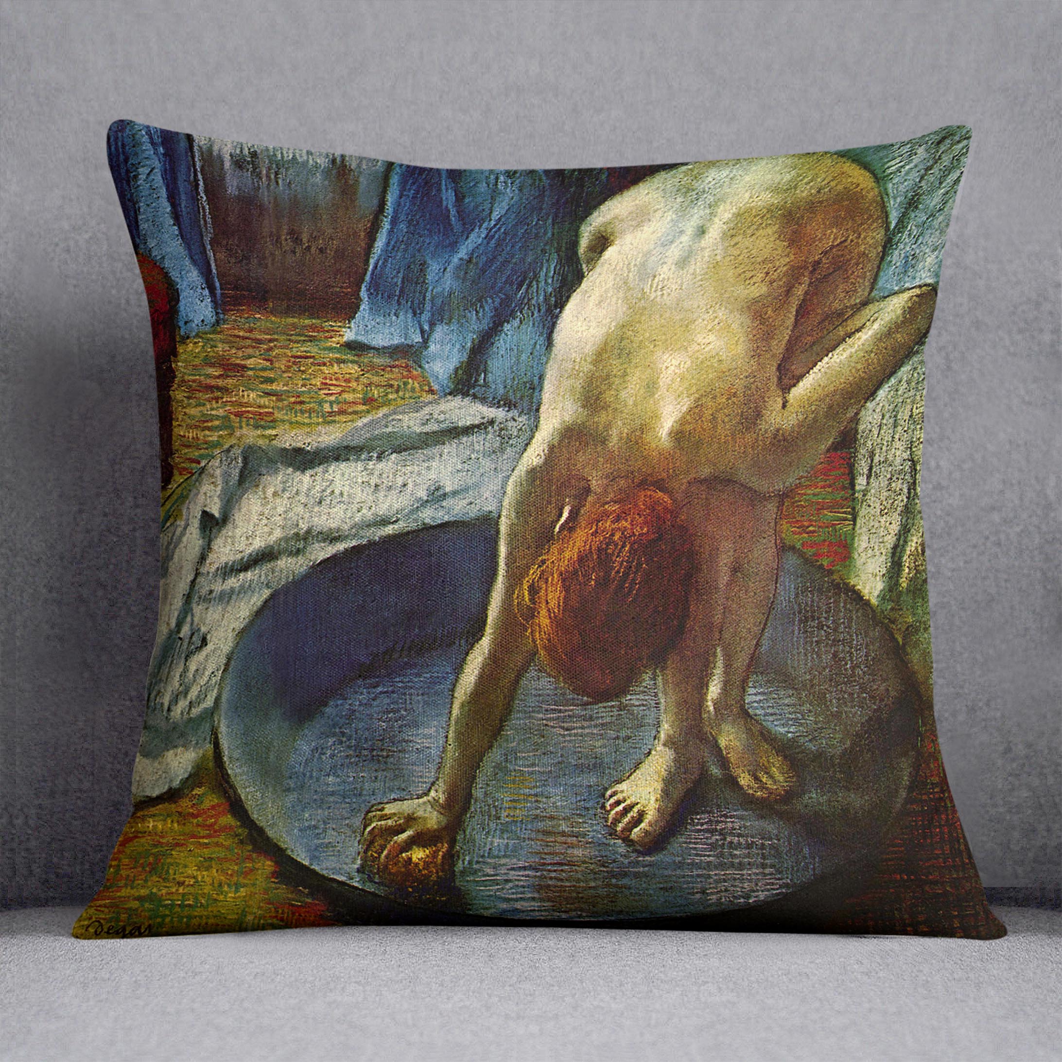 The Tub by Degas Cushion