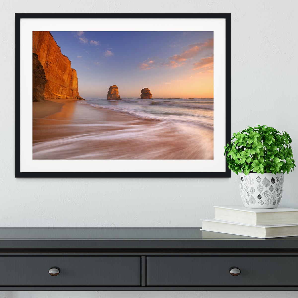 The Twelve Apostles Framed Print - Canvas Art Rocks - 1