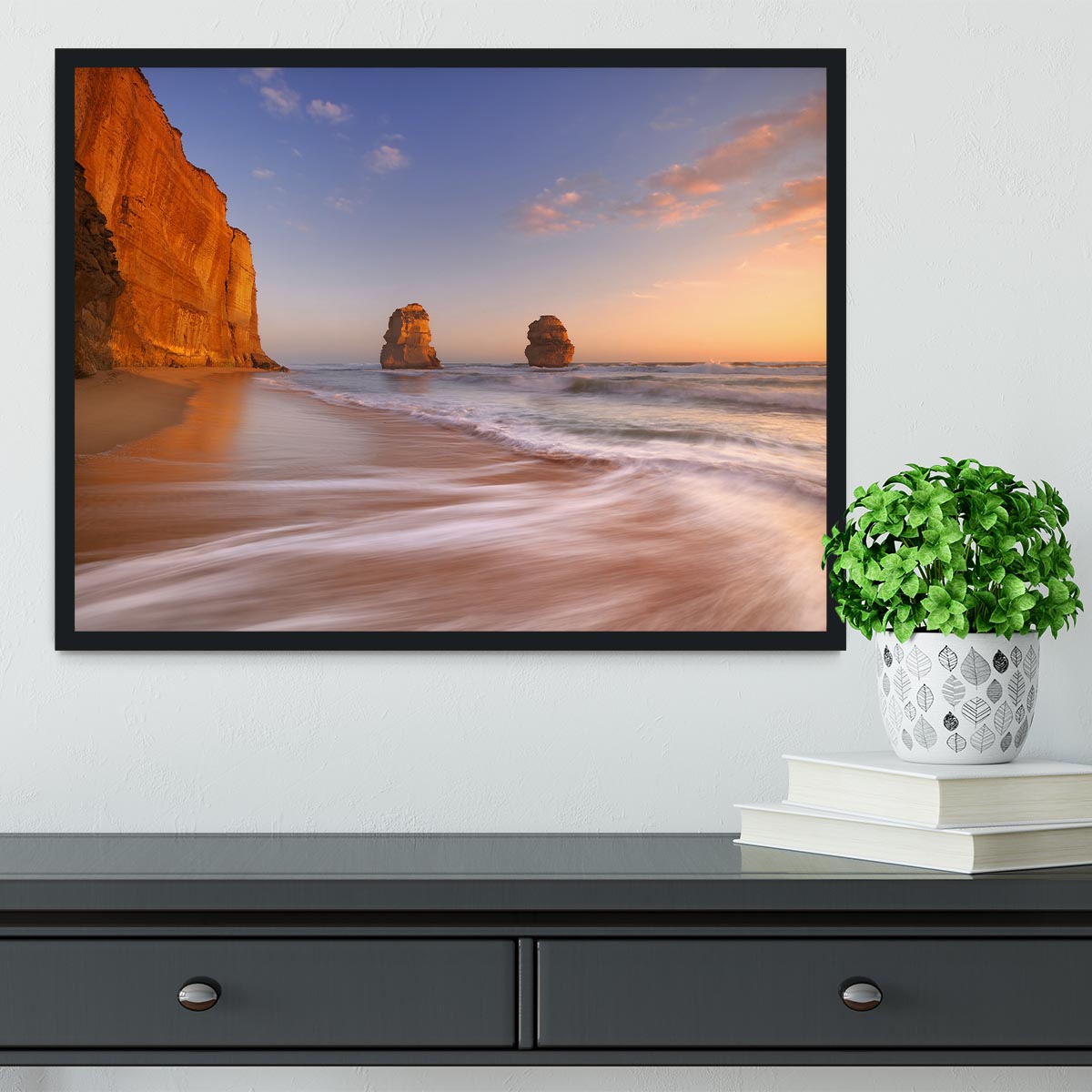 The Twelve Apostles Framed Print - Canvas Art Rocks - 2