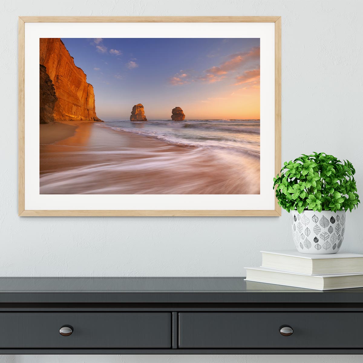 The Twelve Apostles Framed Print - Canvas Art Rocks - 3