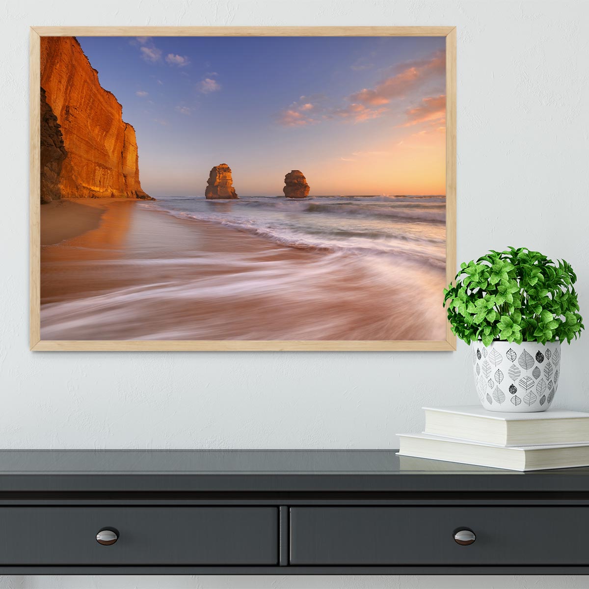 The Twelve Apostles Framed Print - Canvas Art Rocks - 4