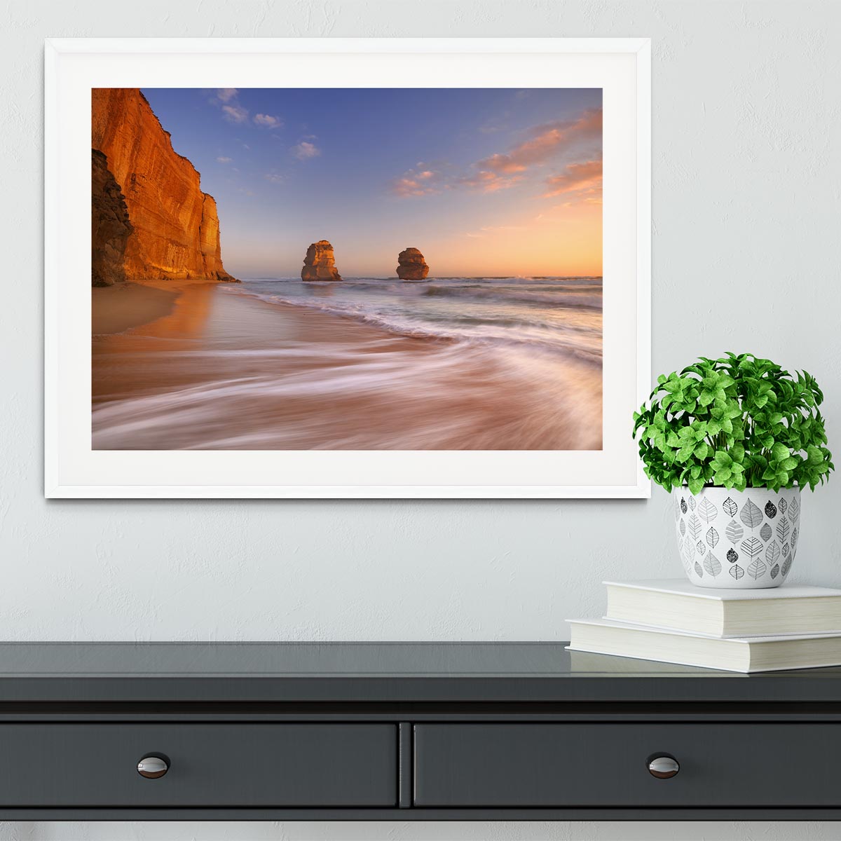 The Twelve Apostles Framed Print - Canvas Art Rocks - 5