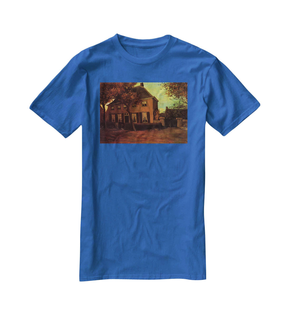 The Vicarage at Nuenen by Van Gogh T-Shirt - Canvas Art Rocks - 2