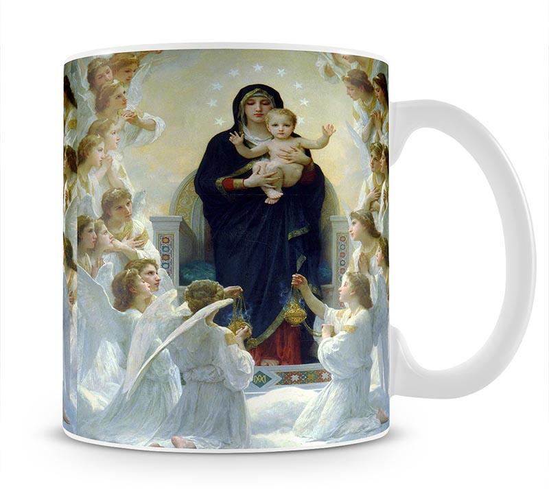 The Virgin With Angels By Bouguereau Mug - Canvas Art Rocks - 1