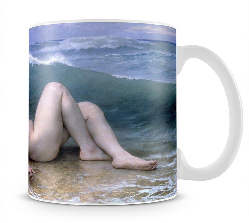 The Wave By Bouguereau Mug - Canvas Art Rocks - 1