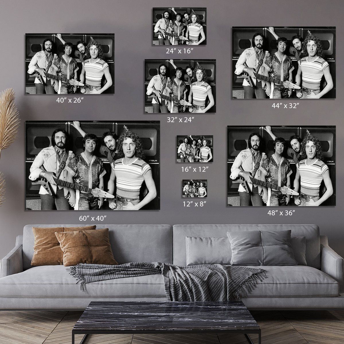 The Who 1977 Canvas Print or Poster - Canvas Art Rocks - 7