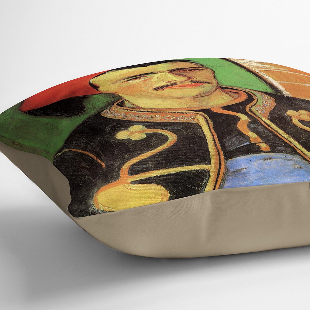 The Zouave Half Length by Van Gogh Cushion