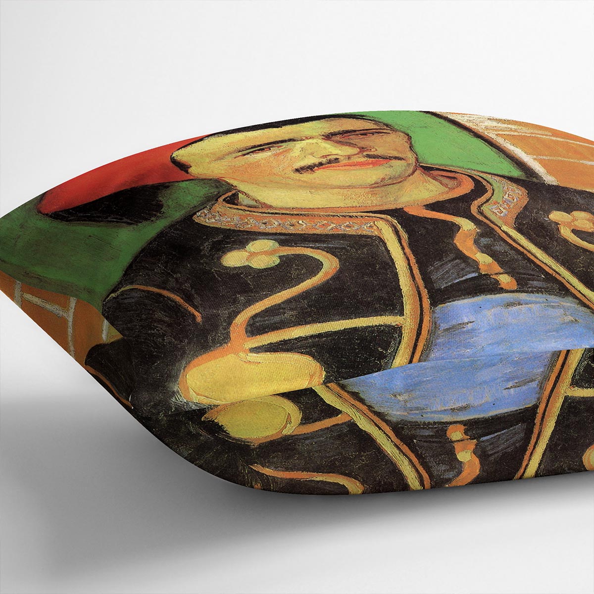 The Zouave Half Length by Van Gogh Cushion