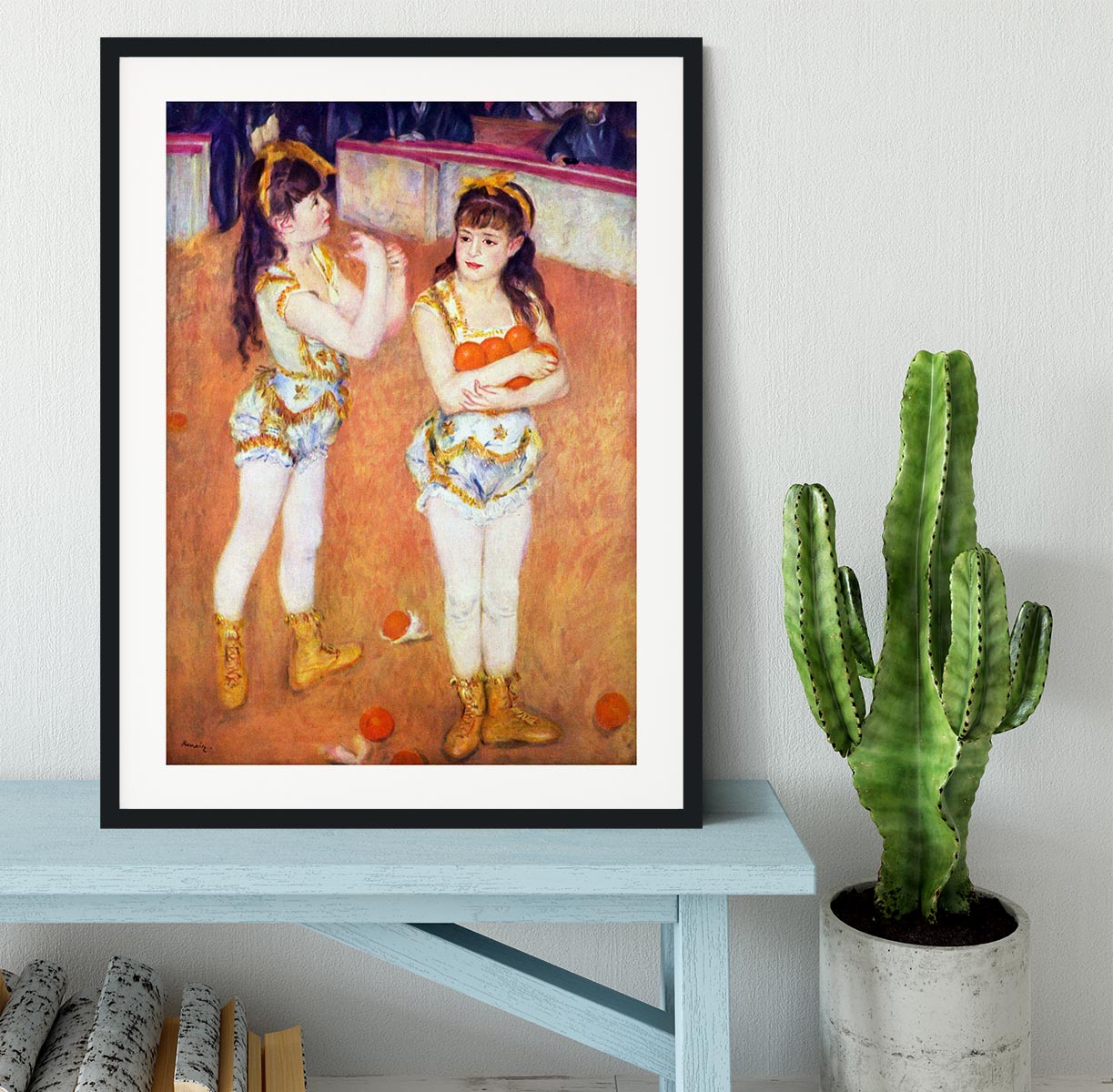 The circus Fernando by Renoir Framed Print - Canvas Art Rocks - 1