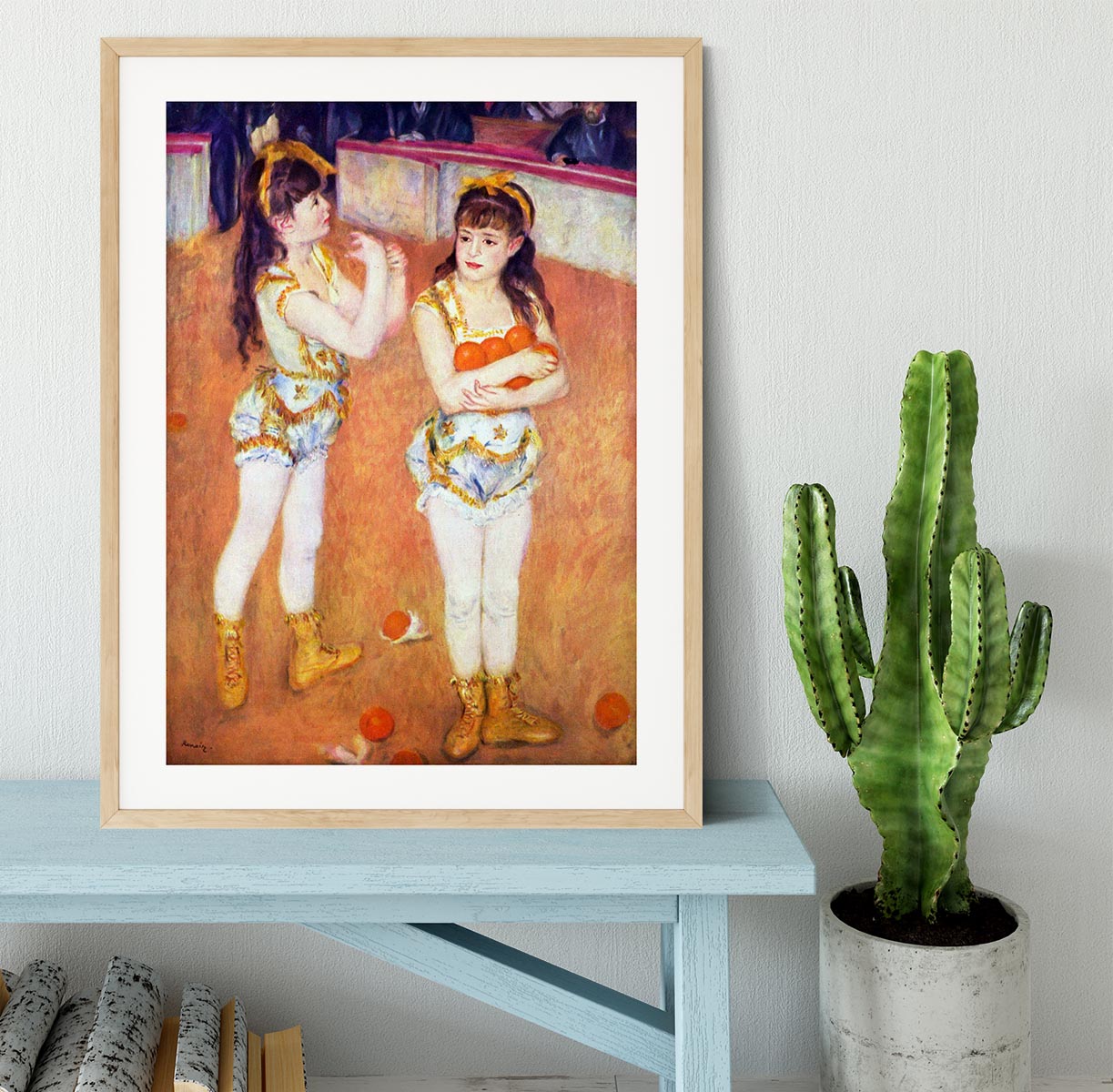 The circus Fernando by Renoir Framed Print - Canvas Art Rocks - 3