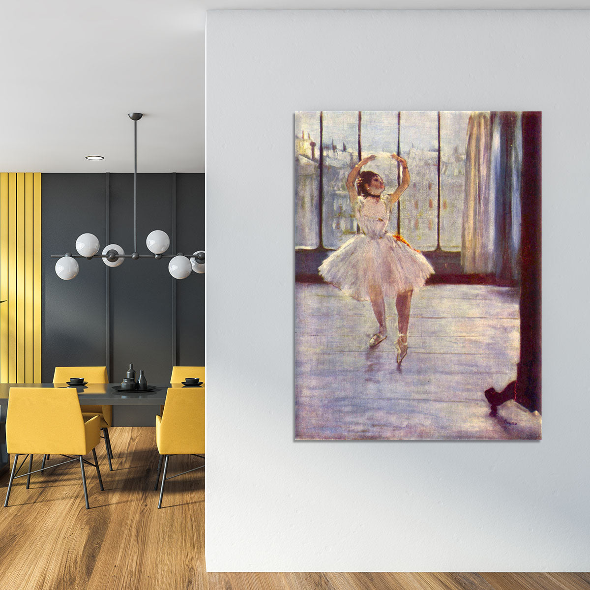 The dancer at the photographer by Degas Canvas Print or Poster - Canvas Art Rocks - 4