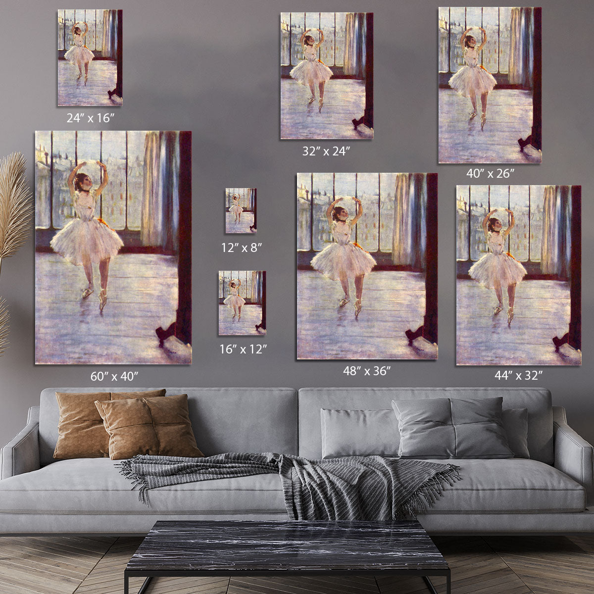 The dancer at the photographer by Degas Canvas Print or Poster - Canvas Art Rocks - 7