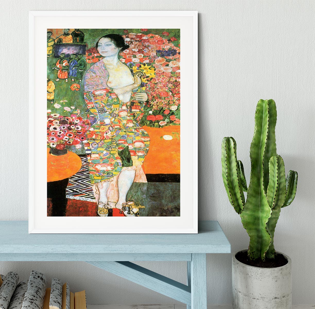 The dancer by Klimt Framed Print - Canvas Art Rocks - 5