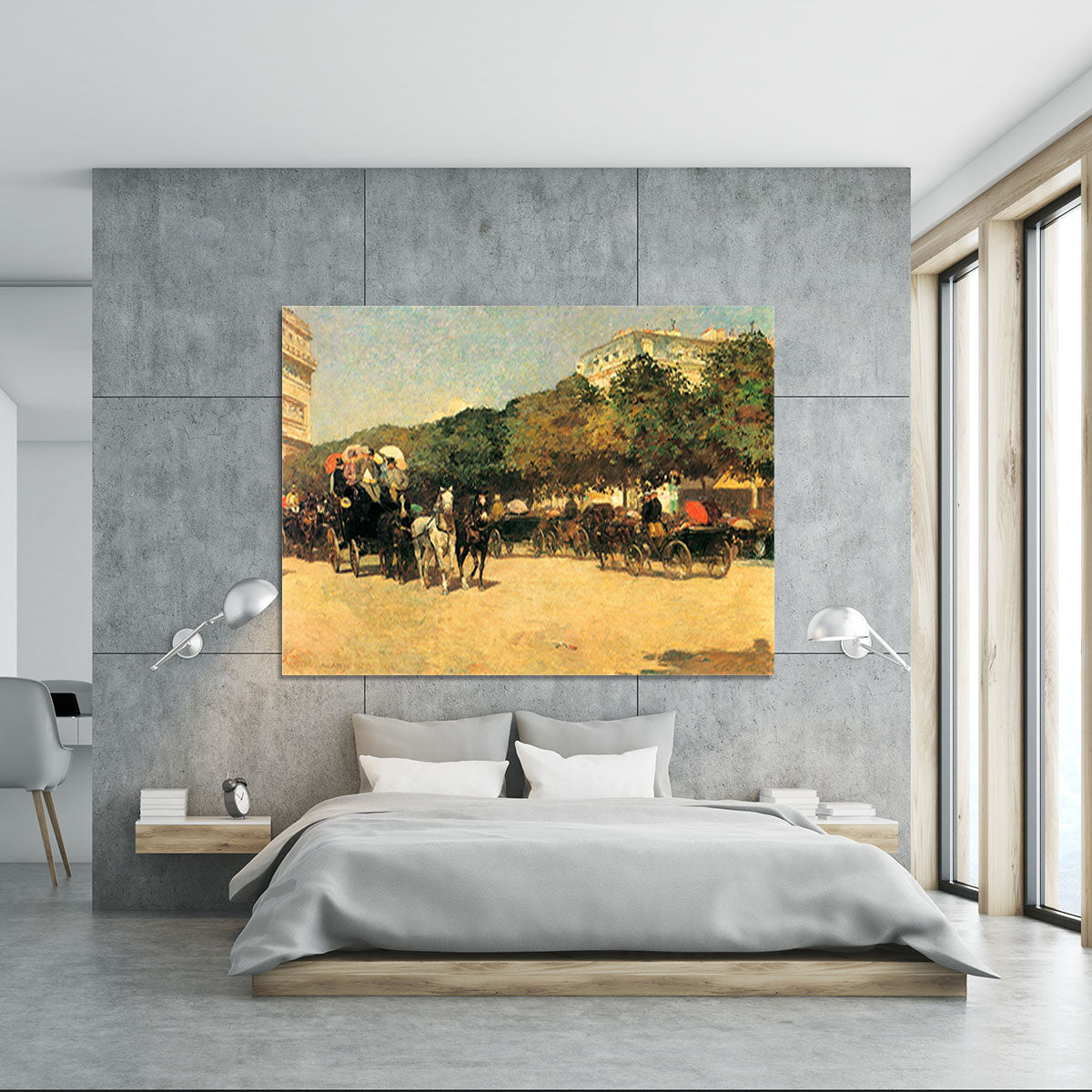 The day of the Grand Prize 2 by Hassam Canvas Print or Poster - Canvas Art Rocks - 5