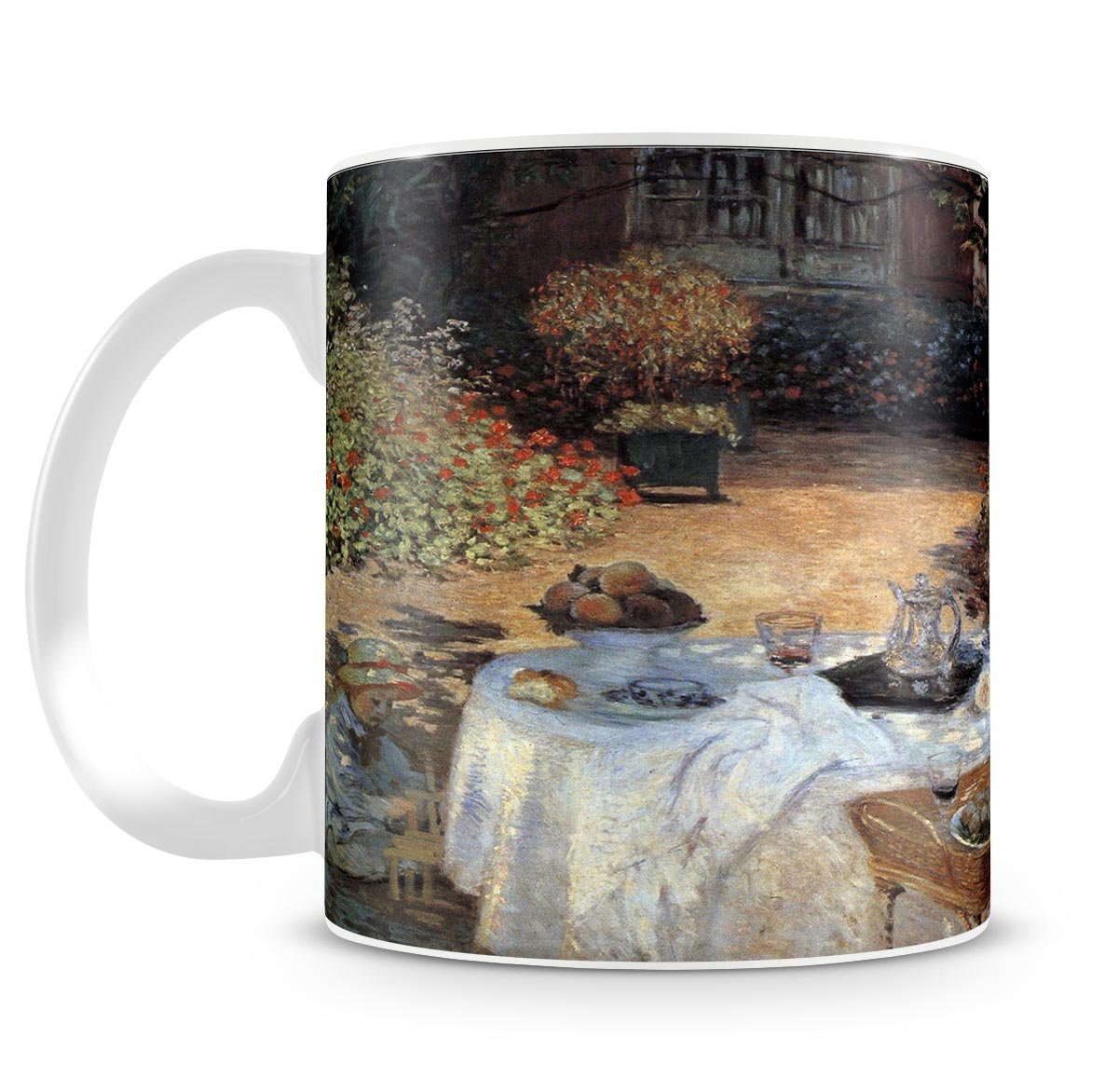 The lunch 2 by Monet Mug - Canvas Art Rocks - 4