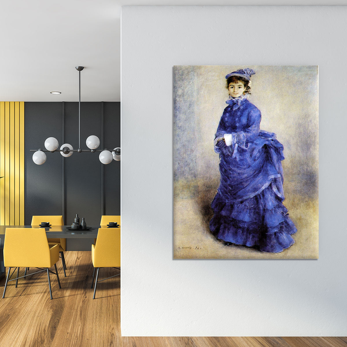 The parisian by Renoir Canvas Print or Poster - Canvas Art Rocks - 4