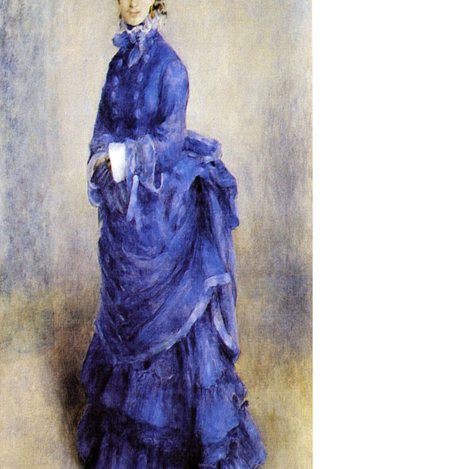 The parisian by Renoir Floating Framed Canvas